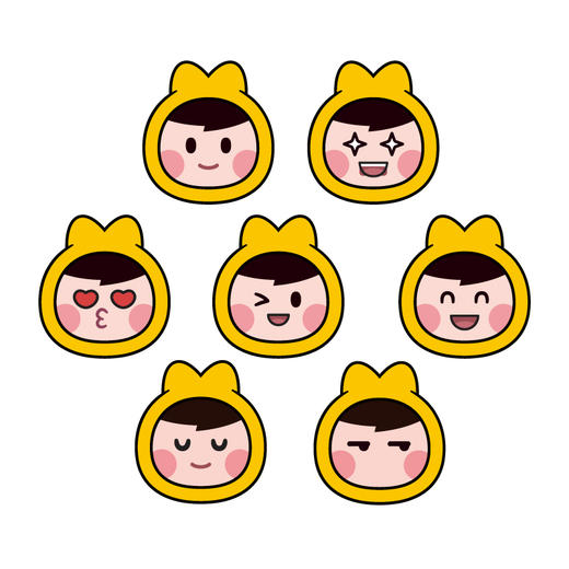 小团表情包系列徽章 商品图0