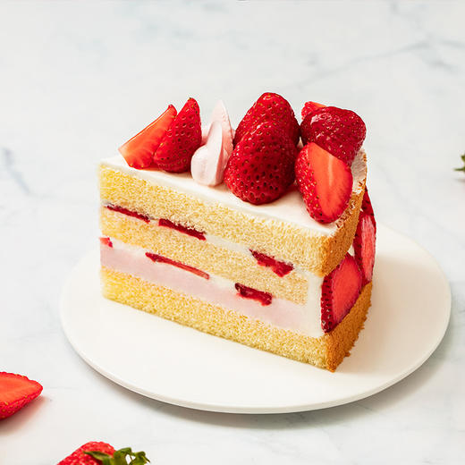 【超多草莓】香颂蛋糕，满满的草莓吃到爽，轻松治愈负能量（深圳幸福西饼蛋糕） 商品图1