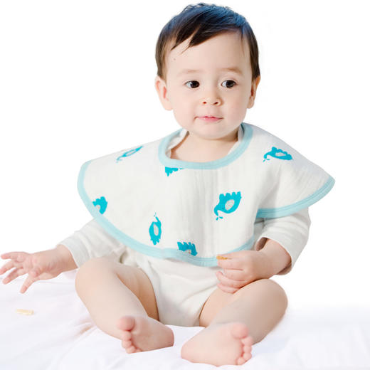 伯斯马丁【A类标准】圆形口水巾3条装 商品图3