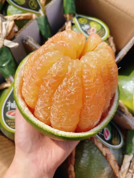 【泰国麻绳翡翠柚】汁多肉嫩、脆甜可口 商品图0