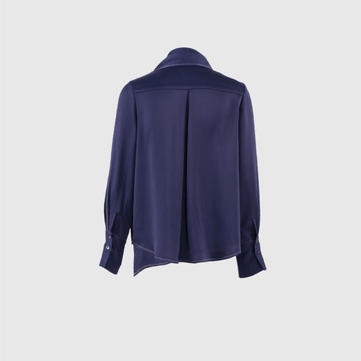 绕脖飘带气质衬衣 商品图3