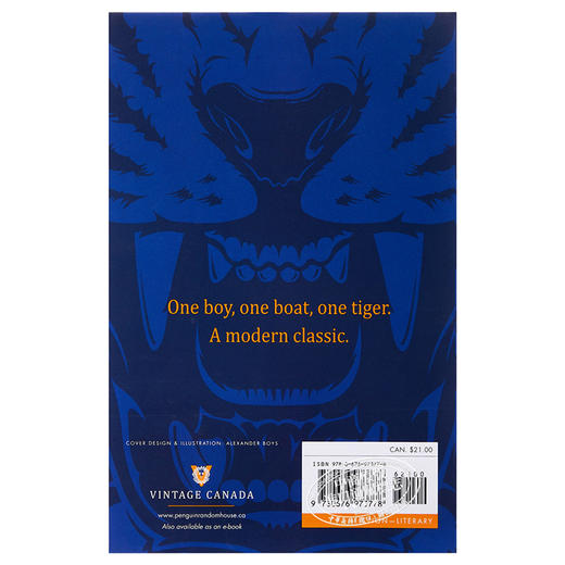 【中商原版】少年派的奇幻漂流（电影版）英文原版 电影小说 Life of Pi Yann Martel Vintage Books 商品图1