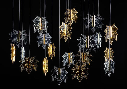 拉丝枫叶吊灯串【运费自理】 商品图0