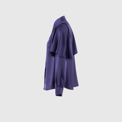 御姐范儿可拆卸披肩衬衣 商品图2