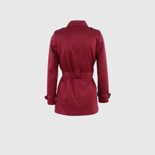 韩版收腰显瘦气质减龄百搭短风衣（附腰带） 商品图3