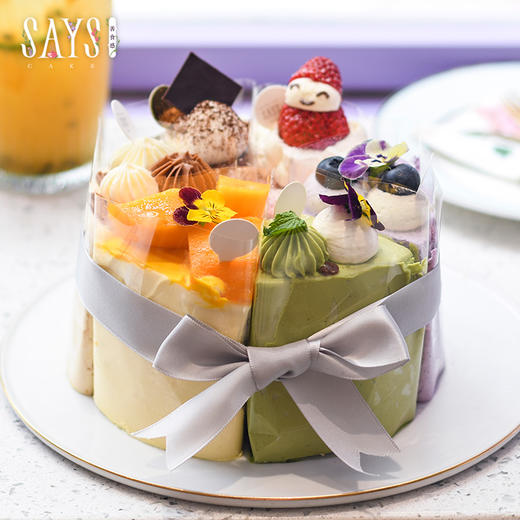 戚风蛋糕切件6拼 商品图0