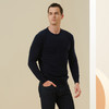 METTE羊绒世家2021年秋冬男士100%羊绒衫圆领打底毛衣保暖针织衫 商品缩略图4