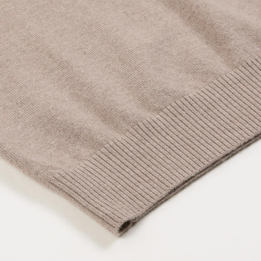 METTE羊绒世家2021年秋冬男士100%纯羊绒衫高领套头针织保暖毛衣 商品图8