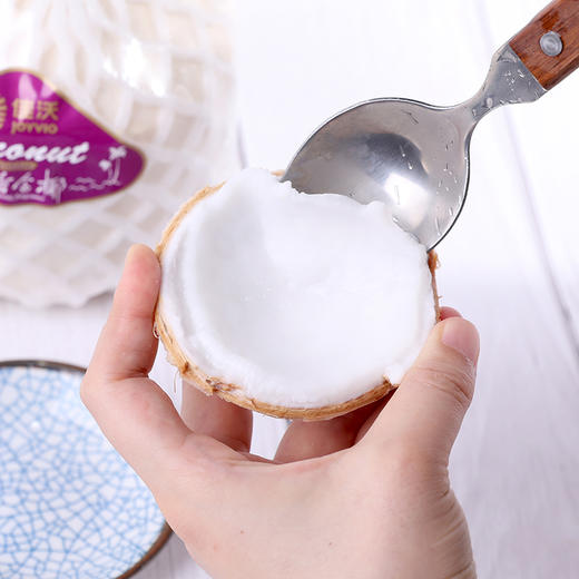 【臻选水果】【大果900G】佳沃泰国进口椰青4个香水椰子新鲜奶肉皇宝顺丰包邮 商品图6
