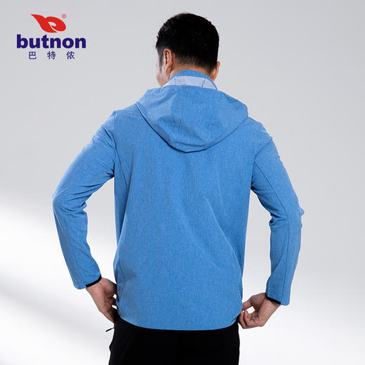 9615巴特侬运动风衣男梭织速干防水外套休闲弹力上装 商品图9