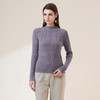 METTE羊绒世家秋冬女士新品100%纯羊绒衫时尚半高领修身显瘦毛衣 商品缩略图1