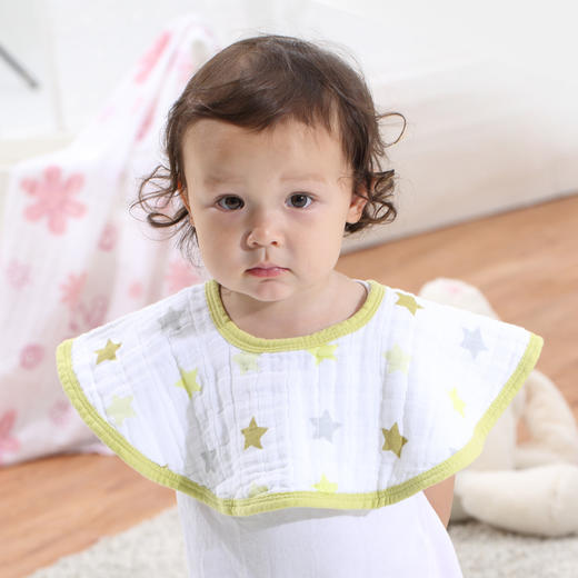 伯斯马丁【A类标准】圆形口水巾3条装 商品图2