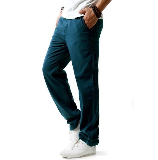 【服饰鞋包】夏季薄款透气亚麻宽松棉麻直筒长裤 商品图6