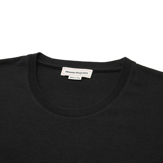 ALEXANDER MCQUEEN 亚历山大·麦昆 男士棉质骷髅头印花短袖T恤 632397QPZ86 商品图3