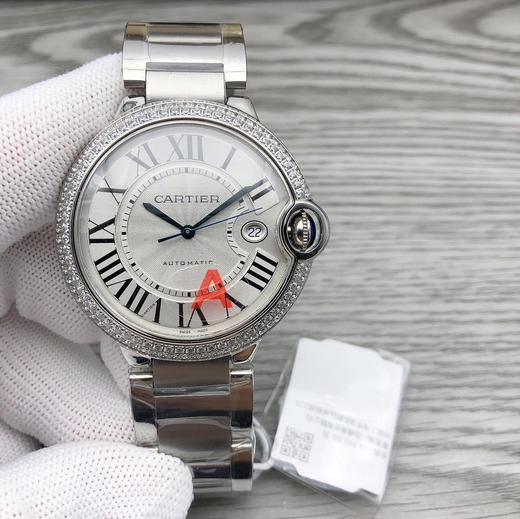 V6卡地亚 CARTIER 蓝气球系列钻圈 大号男款42mm 商品图1