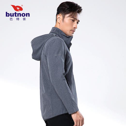 9615巴特侬运动风衣男梭织速干防水外套休闲弹力上装 商品图2