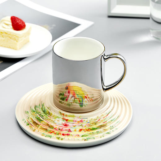 波浪盘陶瓷杯套装 商品图1