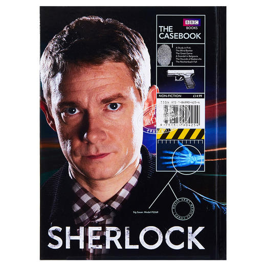 预售 【中商原版】神探夏洛克 福尔摩斯英文版BBC Sherlock the Casebook英文原版 周边同期电视剧 电影热销小说 悬疑案小说 商品图1