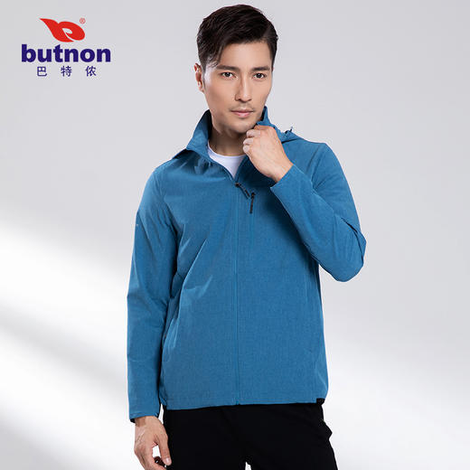 9615巴特侬运动风衣男梭织速干防水外套休闲弹力上装 商品图4