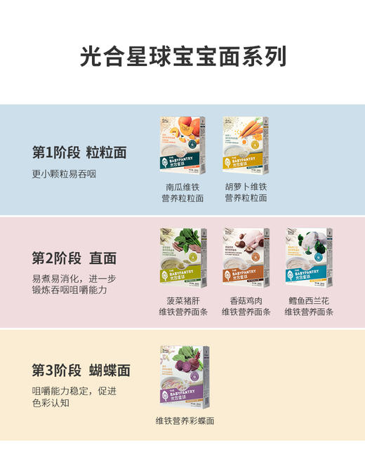 babycare维铁营养面条（香菇鸡肉） 商品图0