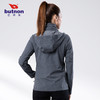 9616巴特侬运动风衣女运动夹克拉链防水女休闲外套可拆帽上衣 商品缩略图3