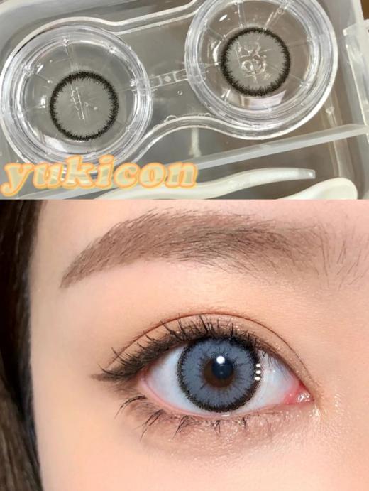 【小红书推荐款】yukicon  边岸鲸海，年抛/直径14.5/着色13.8，158/一副，208/两副，238/三副，288/五副，最高度数有1000，日抛换购活动请咨询客服，5月25号结束 商品图8