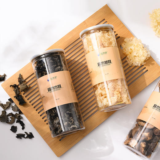 【两耳一菇】裕德源通江银耳段木栽培套装礼盒 280g/盒 商品图8