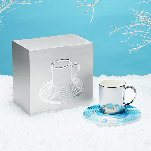 波浪盘陶瓷杯套装 商品图3