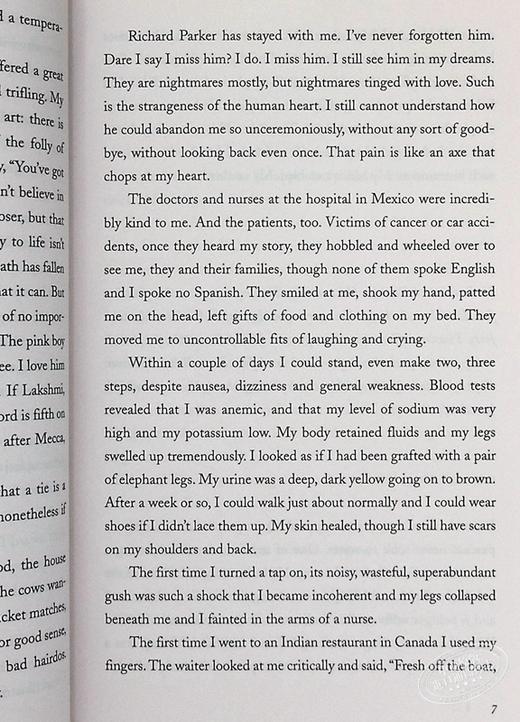 【中商原版】少年派的奇幻漂流（电影版）英文原版 电影小说 Life of Pi Yann Martel Vintage Books 商品图5