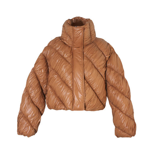 EVENING 牛角包短款羽绒服【可口系列】 商品图1