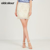 oldcolour欧珂高腰包臀蕾丝半身裙短裙女夏季M23061367 商品缩略图0