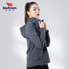 9616巴特侬运动风衣女运动夹克拉链防水女休闲外套可拆帽上衣 商品缩略图5