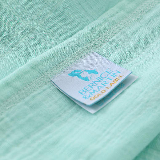 伯斯马丁【A类标准】纱布浴巾1条装 120*100CM 商品图2