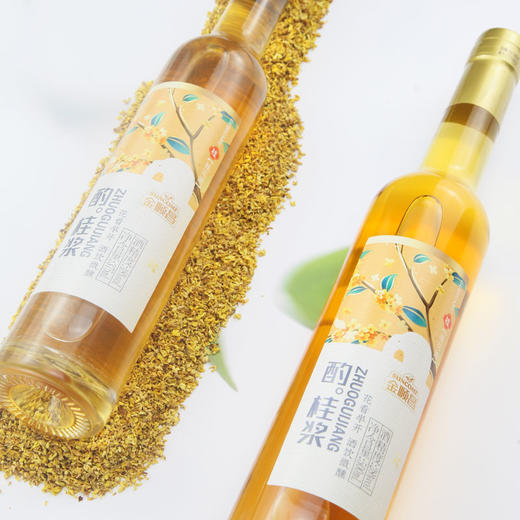 金顺昌米酿桂花酒聚会女士低度375ml/500ml瓶果酒甜酒礼盒装送礼 商品图2