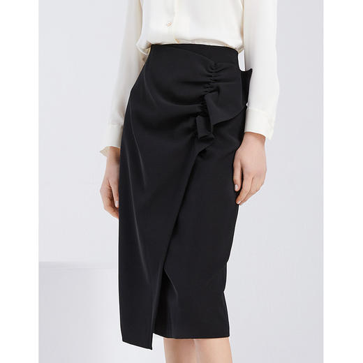 EITIE爱特爱时尚气质通勤显瘦高腰包臀半身裙女6106804 商品图2