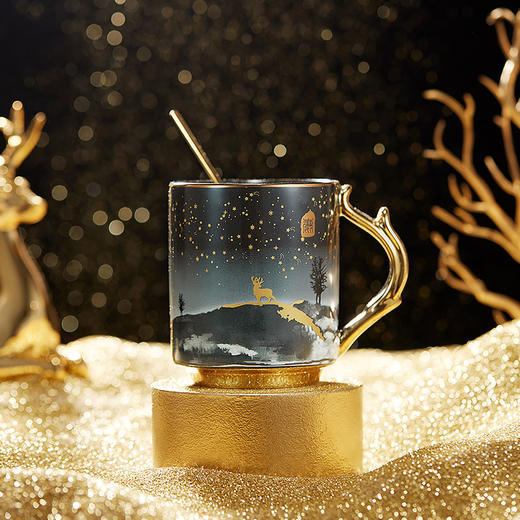 星辰麋鹿马克杯 商品图0