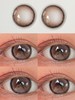 Claire Color水光狗狗眼棕 14.5mm 韩产进口添加硅水凝胶 年抛 (ClaireColor) 商品缩略图0