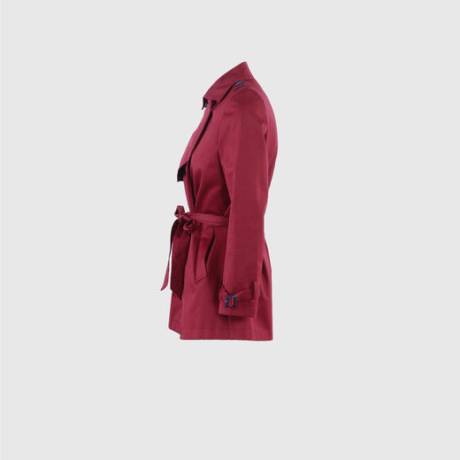 韩版收腰显瘦气质减龄百搭短风衣（附腰带） 商品图2