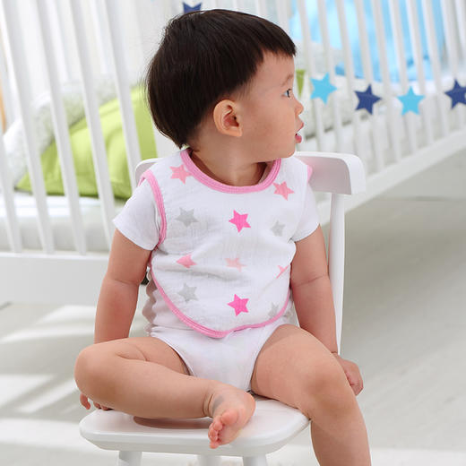 伯斯马丁【A类标准】防水双面用口水巾3条装 商品图1