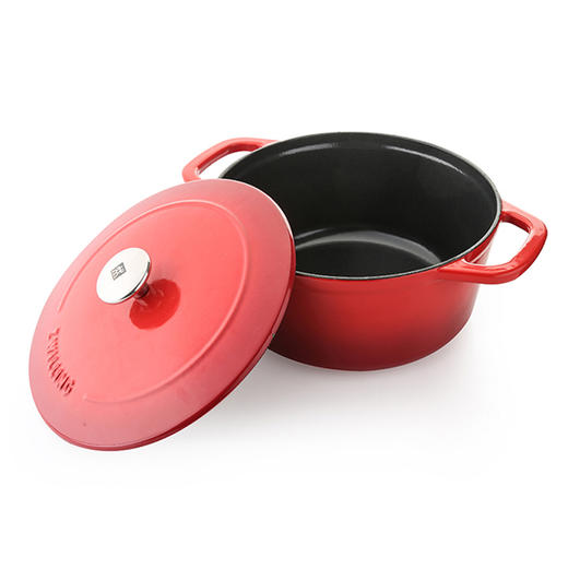 SA-P009 双立人圆形炖锅24cm（红色） 商品图2