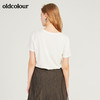 oldcolour欧珂正品圆领短袖T恤女夏季M23021339 商品缩略图1
