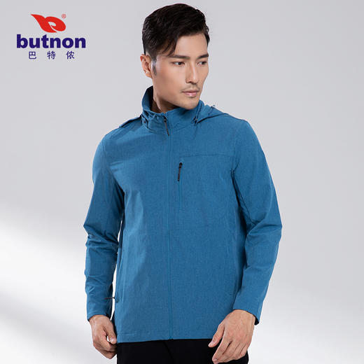 9615巴特侬运动风衣男梭织速干防水外套休闲弹力上装 商品图5