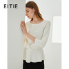 EITIE爱特爱秋季新款气质圆领时尚百搭通勤收腰显瘦针织上衣6301010 商品缩略图10