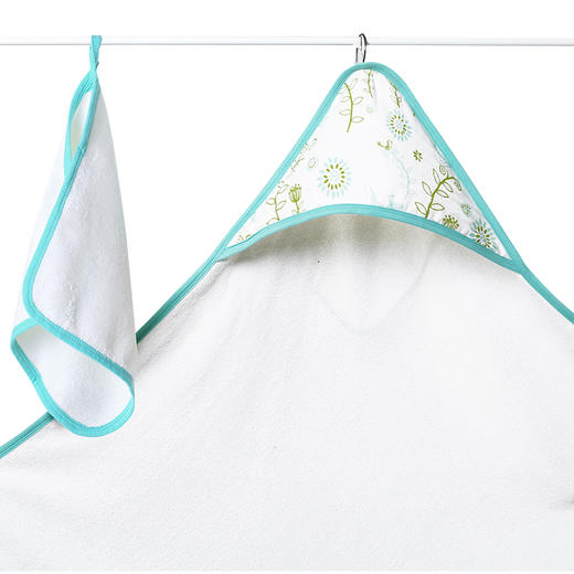 伯斯马丁【A类标准】竹纤维浴巾套装 （浴巾一条90*90cm 手帕一条30*30cm） 商品图5