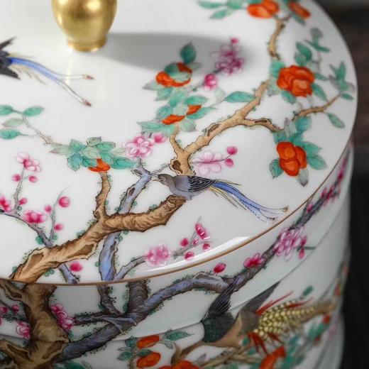 张彩云:【柿柿如意茶餅罐】 商品图2