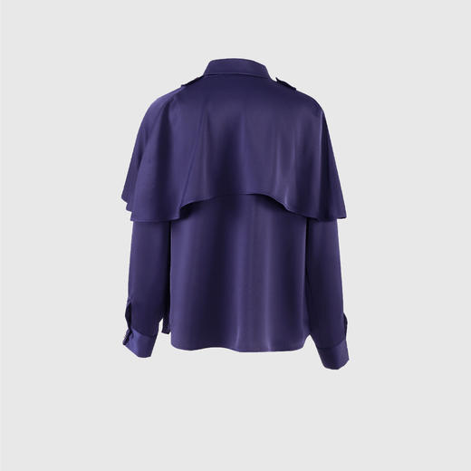 御姐范儿可拆卸披肩衬衣 商品图3