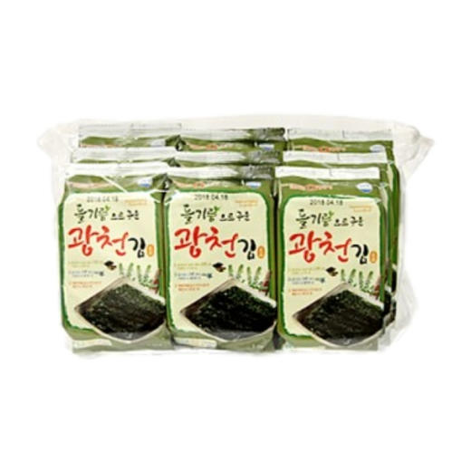 광천들기름김9봉4g*9 商品图1