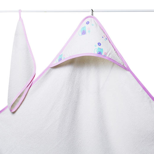 伯斯马丁【A类标准】竹纤维浴巾套装 （浴巾一条90*90cm 手帕一条30*30cm） 商品图3