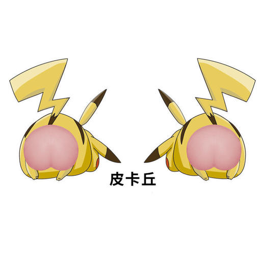 【2对装】蜡笔小新车门防撞贴汽车可爱屁屁硅胶防撞条开门防刮蹭擦立体装饰 商品图4