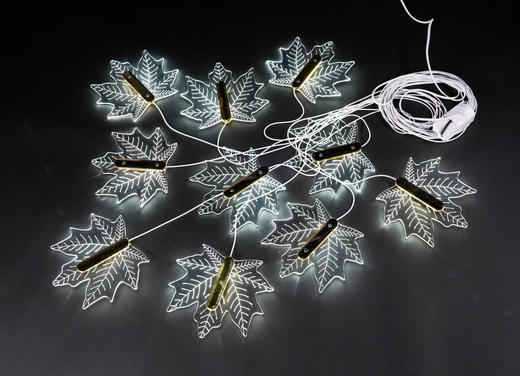 拉丝枫叶吊灯串【运费自理】 商品图3